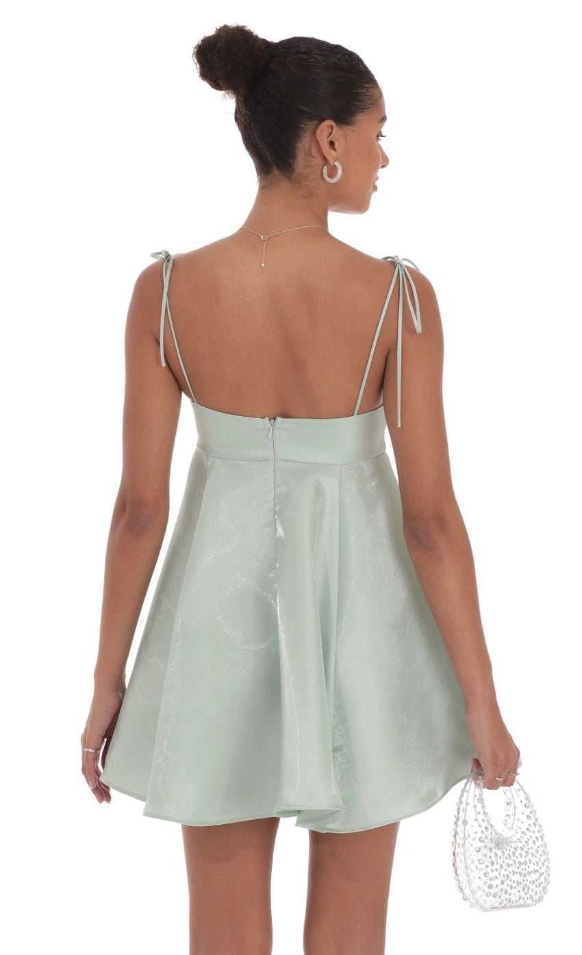DingJi Wedding Charming Thin Strap Sleeveless Off Shoulder Gloss Speaker Homecoming Dresses